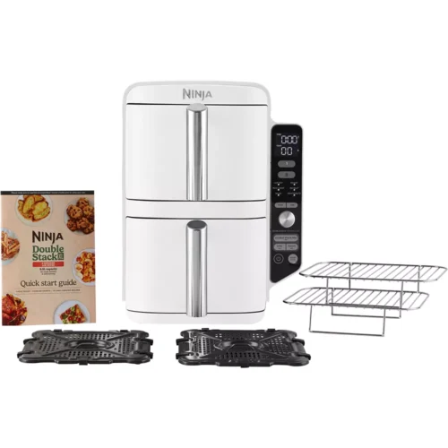 Freidora sin aceite NINJA Doble STACK XL 9.5L SL400EUWH