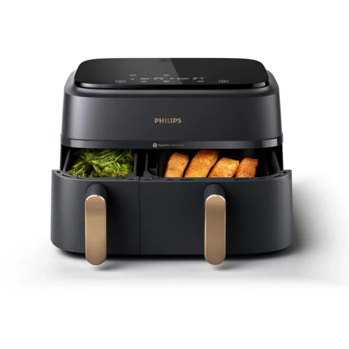 Airfryer PHILIPS Serie 3000 Bandeja Doble 9.0L NA352/04