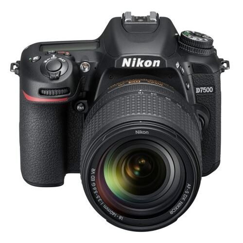 Nikon D7500 Cámara DSLR Negra + AF-S DX 18-140mm f/3.5-5.6 G ED VR